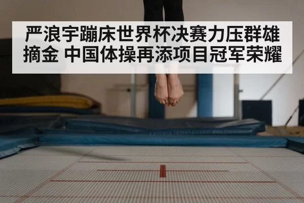 严浪宇蹦床世界杯决赛力压群雄摘金 中国体操再添项目冠军荣耀